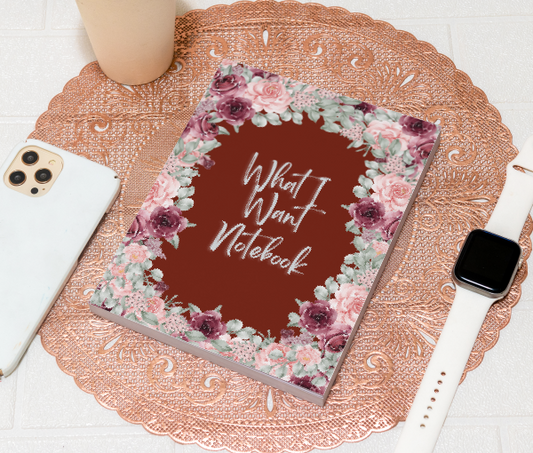 What I Want Notebook: What I Want Daily Notebook with Month & Dates Provided